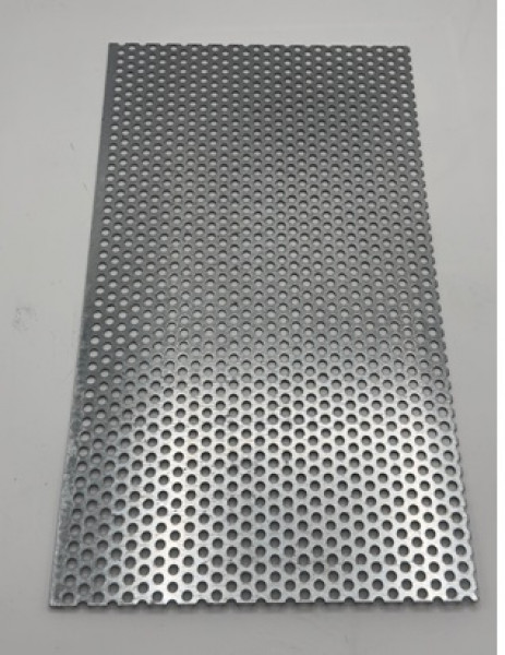 Einsatz von Lochblech Rv 5-8 als Geländerfüllung oder Schutzgitter